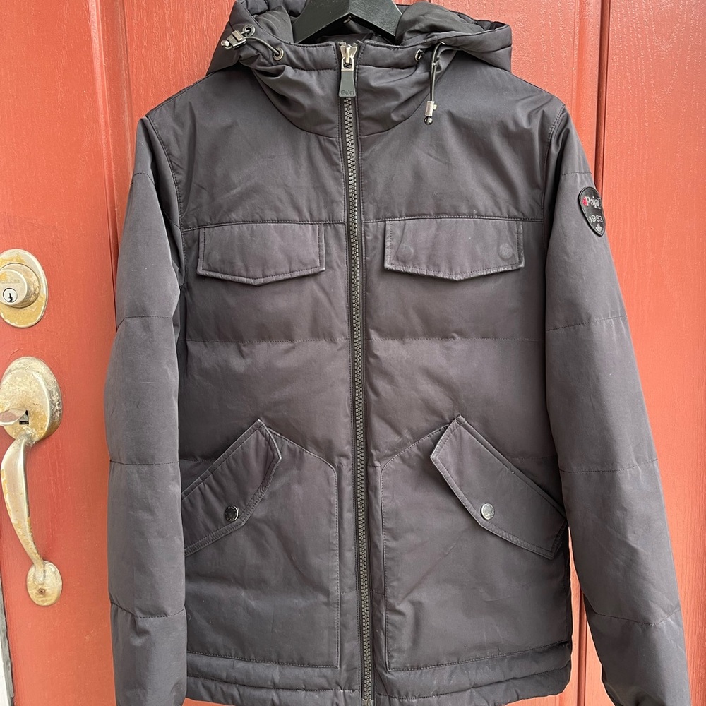 Pajar Men’s Fielding Down Parka Jacket with Hood Size (Size S)
